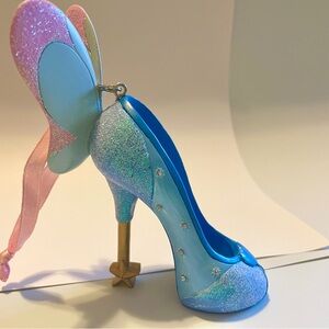 Disney Blue Fairy High Heel Shoe Ornament